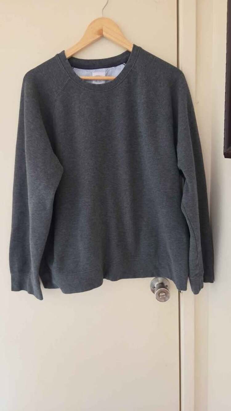 Brooks Brothers XL Grey Sweatshirt, Men's Size XL